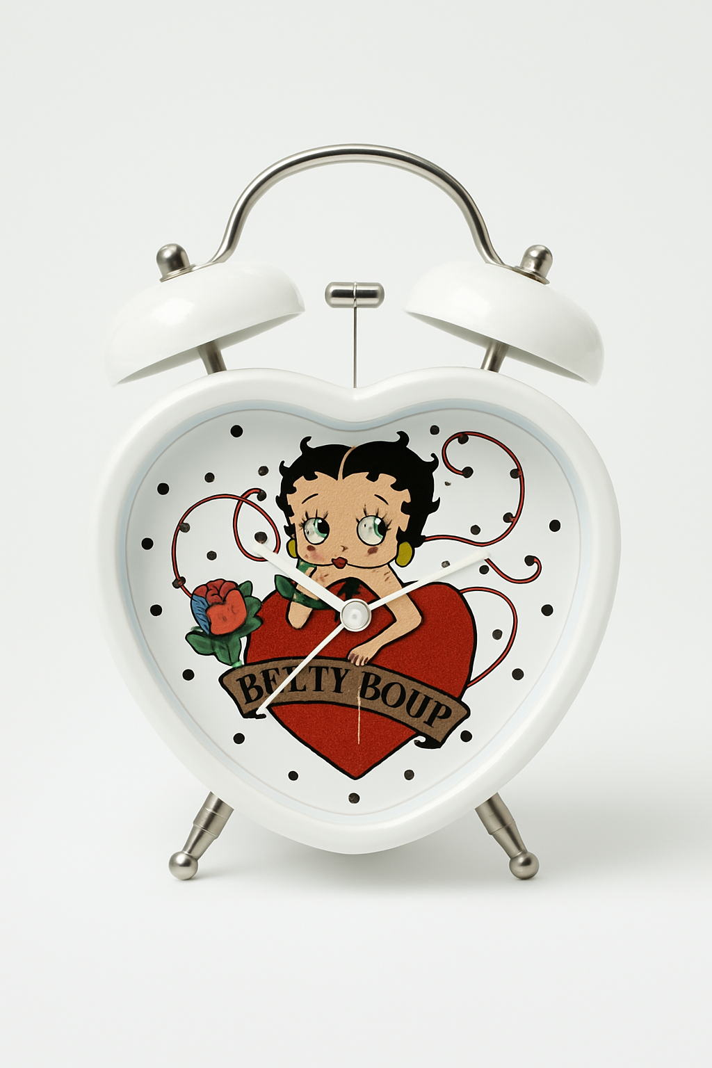 Betty Boop スクエア ウォールクロック Vintage Style Betty Boop Clock