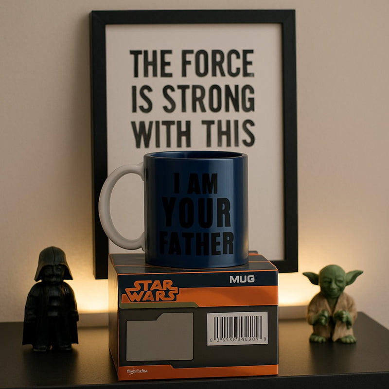 Galaxy Father Coffee Mug “I AM YOUR FATHER” | Novelty Ceramic Cup