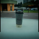 Shelby Brothers Travel Tumbler | Vintage Grey Reusable Coffee Cup