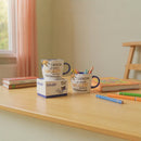 Matilda Mug Gift Set (1) – Official Roald Dahl Ceramic Mugs with Book Quotes – 11 oz Each