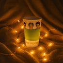 One Direction Travel Cup with Band Member Print – BPA-Free Plastic Tumbler with Lime Grip Band