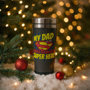 DC Comic Superman Dad Travel Mug – Double-Wall Insulation Hero Gift
