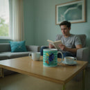 Disney Finding Nemo and Dory Ceramic Mug | for Kids –Coffee Tea Milk Cup with Handles – Ocean Theme