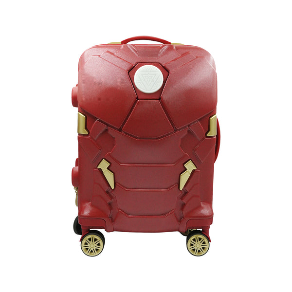 Iron Man Cabin Case Carry On Luggage with LED Light| Cabin Approved Bag.