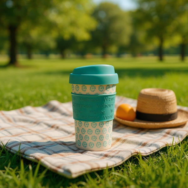 Waitrose Thermal Tumbler with Lid | Travel Cup -Spill & Leakproof BPA-Free Reusable Mug