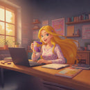 Disney Princess Ceramic Mug | for Kids Girls –Coffee Tea Cup with Handle – Cute Mug for Hot Drinks&nbsp;