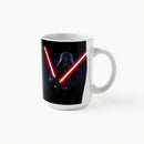 Darth Vader Mug with Dual Red Lightsaber – Star Wars Ceramic Coffee Mug