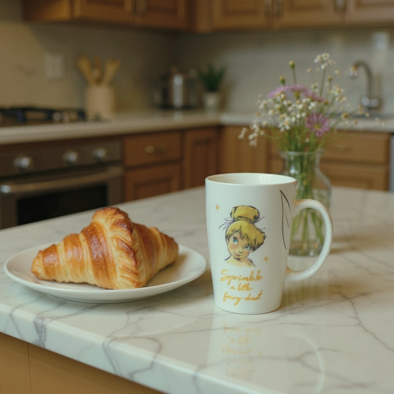 Disney Fairy Tinker Bell Mug & Sock Gift Set– Cute Gift for Girls–– Birthday Present