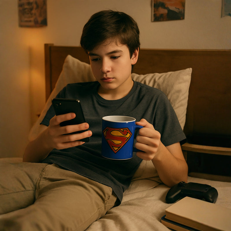 Superman Cup-Heroic Coffee Ceramic Mug 11oz