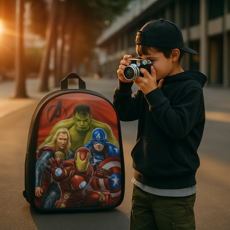Marvel Avengers Backpack–Superhero School Bag