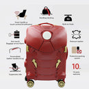 Iron Man Cabin Case Carry On Luggage with LED Light| Cabin Approved Bag.