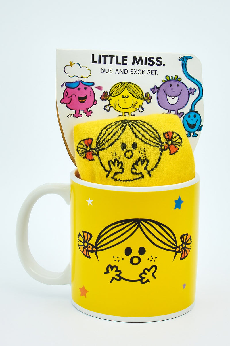 A Ray of Little Sunshine Glow Mug &amp; Sock Set