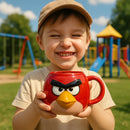 Angry Birds Red Character Mug – 3D Sculpted Coffee Cup for Kids Gamers