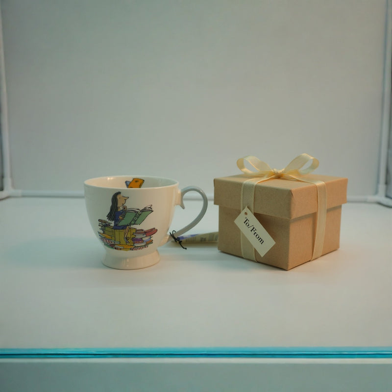 Matilda Cup for Book Lovers – Roald Dahl Quote Tea Mug