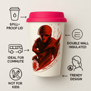 Star Wars Reusable Coffee Cup with Lid – 16oz Travel Mug for Hot & Cold Drinks