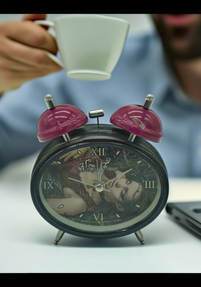 Victoria Frances Gothic Elegance Alarm Clock