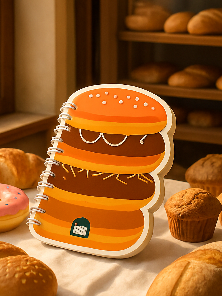 Stacked Donuts Sweet Notes Notebook