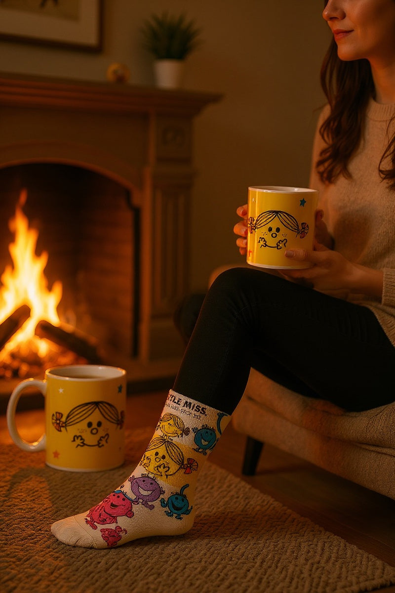 A Ray of Little Sunshine Glow Mug &amp; Sock Set