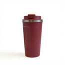 Matte Maroon Insulated Travel Tumbler – Leakproof Stainless Steel Coffee Mug