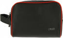 FILA Hanging Wash Bag Black – Water-Resistant Travel Toiletry Gym Organizer for Men & Women