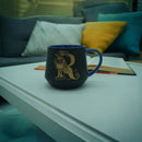 Ravenclaw Coffee Mug – Blue and Matte Black Ceramic Tea Cup