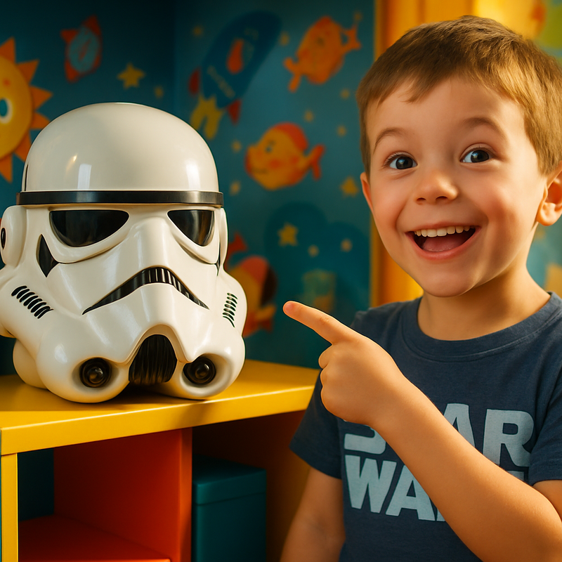 Stormtrooper Money Bank – Star Wars Ceramic Coin Saver Gift for Kids