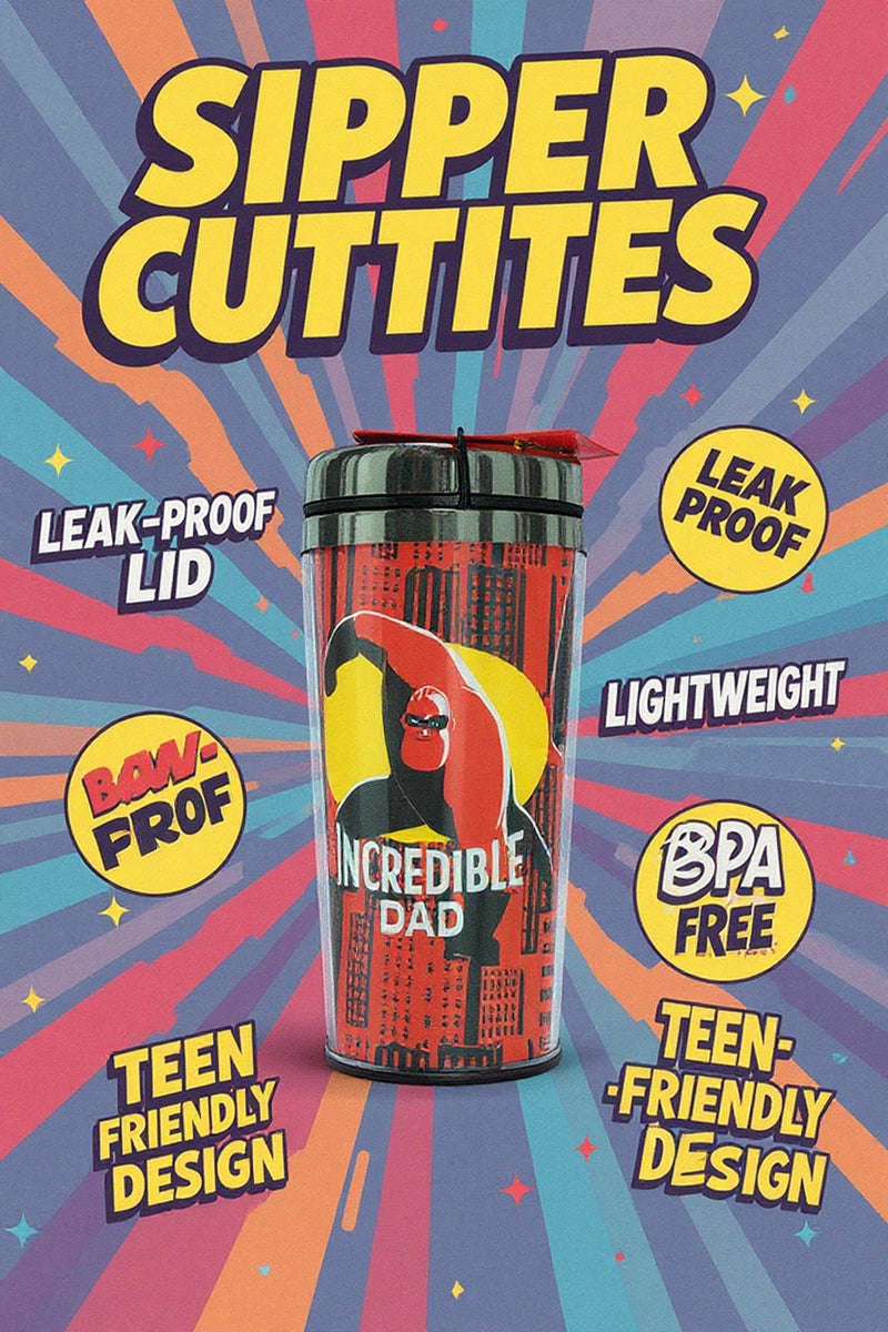 Disney Incredible Superhero Dad Travel Mug