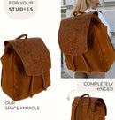 Harry Poter Brown Fashion Daypack –School Work Bag | Padded Adjustable Shoulder Straps Laptop