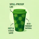 Reusable Eco-Friendly Green Coffee Travel Mug | Hot & Cold Safe Cup