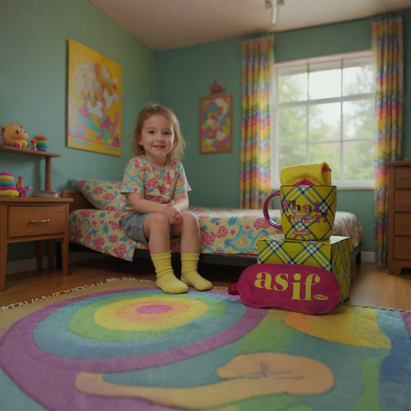 Whatever Mug with Cozy Cotton Socks & As If Sleep Eye Mask –Pack of 3