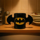 Batman 3D Coffee Mug with Batwing Handles –Superhero Ceramic Mug