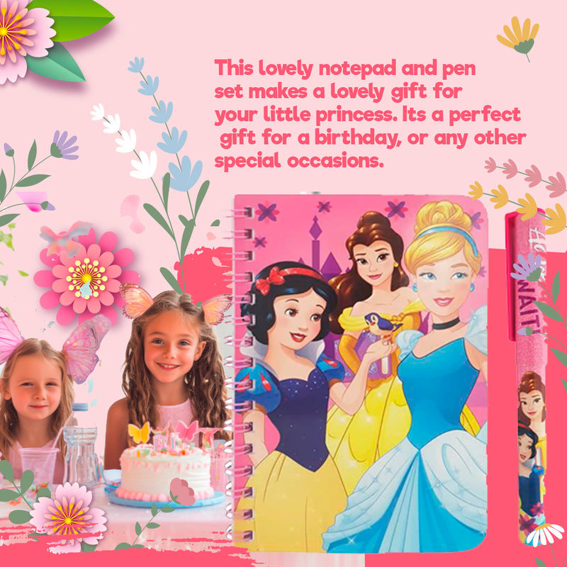 Disney Princess Notepad & Pen A6