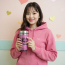 Mean Girls Pink Tumbler “On Wednesdays We Wear Pink” – Reusable Travel Coffee Cup