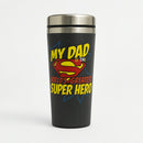 DC Comic Superman Dad Travel Mug – Double-Wall Insulation Hero Gift