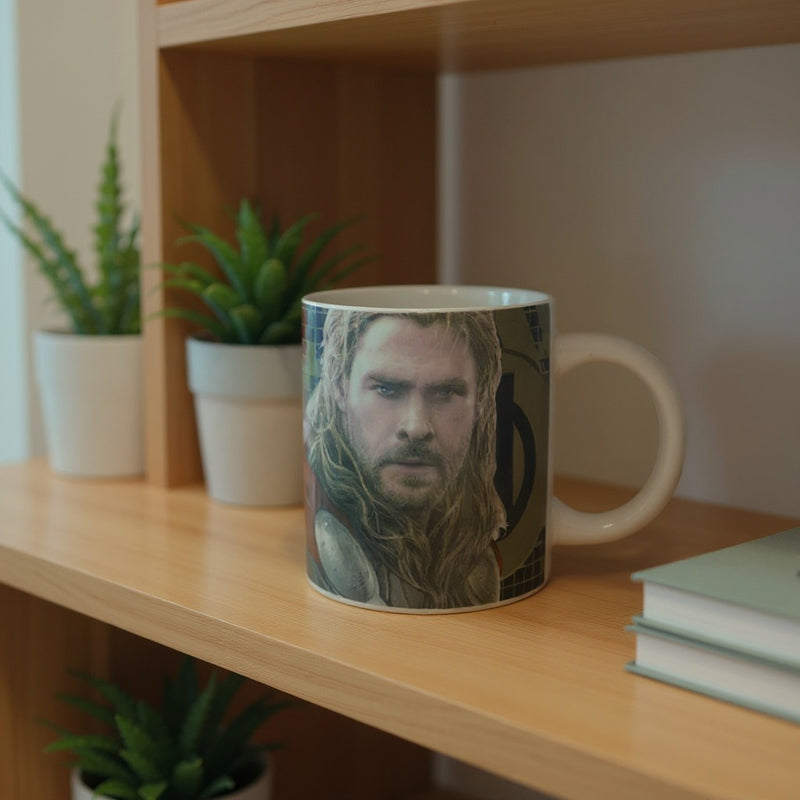 Marvel Avengers Thor Superhero Mug for Tea &amp; Coffee | Microwave &amp; Dishwasher Safe