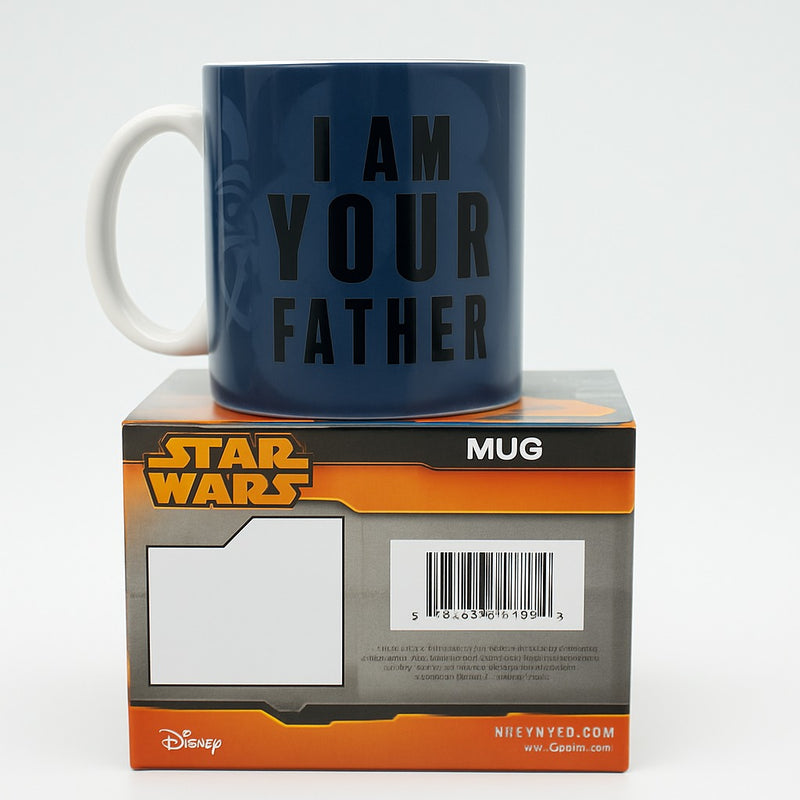 Galaxy Father Coffee Mug “I AM YOUR FATHER” | Novelty Ceramic Cup