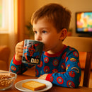 Spiderman Dad Blue Mug & Sock Set – Funny Father’s Day Gift for Dad