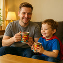 Superman Dad Cup-Heroic Coffee Mug | Super Dad Ceramic Cup from Son or Daughter
