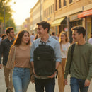 DC Comic Batman Legend Black Backpack–Rucksack with Adjustable Shoulder Straps &amp; Panel | Travel Bag-Gift.