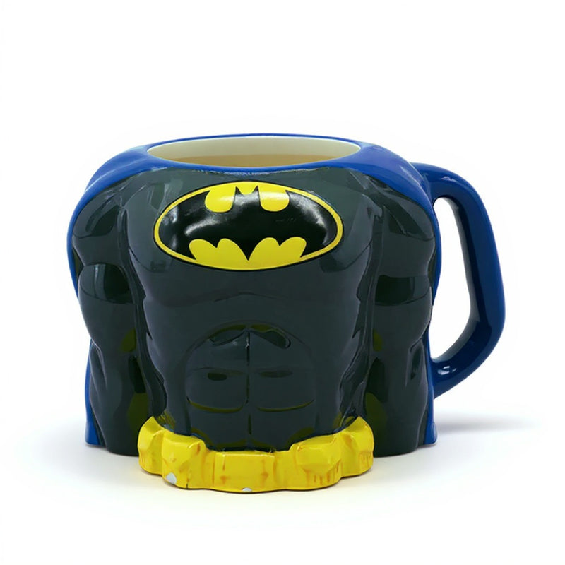 DC Comics 3D Batman Muscle Mug – 20oz Ceramic Drinkware Cup-Birthday Gift