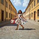 Disney Mickey &amp; Minnie Kiss Print “SMACK” Handbag