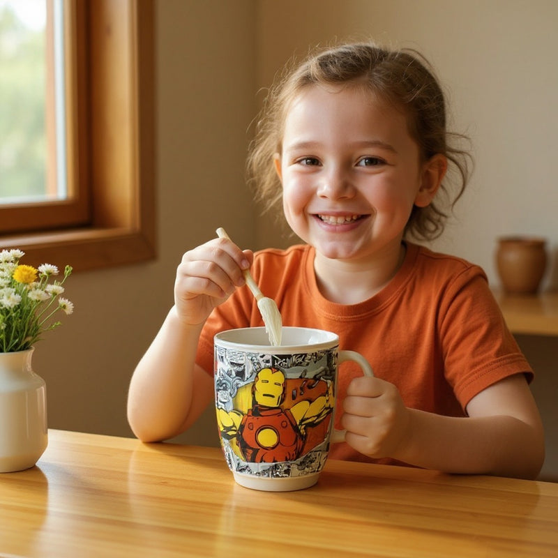 Marvel Iron Man Ceramic Coffee Mug-Ceramic 11oz Cup -Drinkware Gift