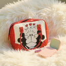 Disney Mickey &amp; Minnie Kiss Print “SMACK” Handbag