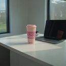 Mean Girls Pink Tumbler “On Wednesdays We Wear Pink” – Reusable Travel Coffee Cup