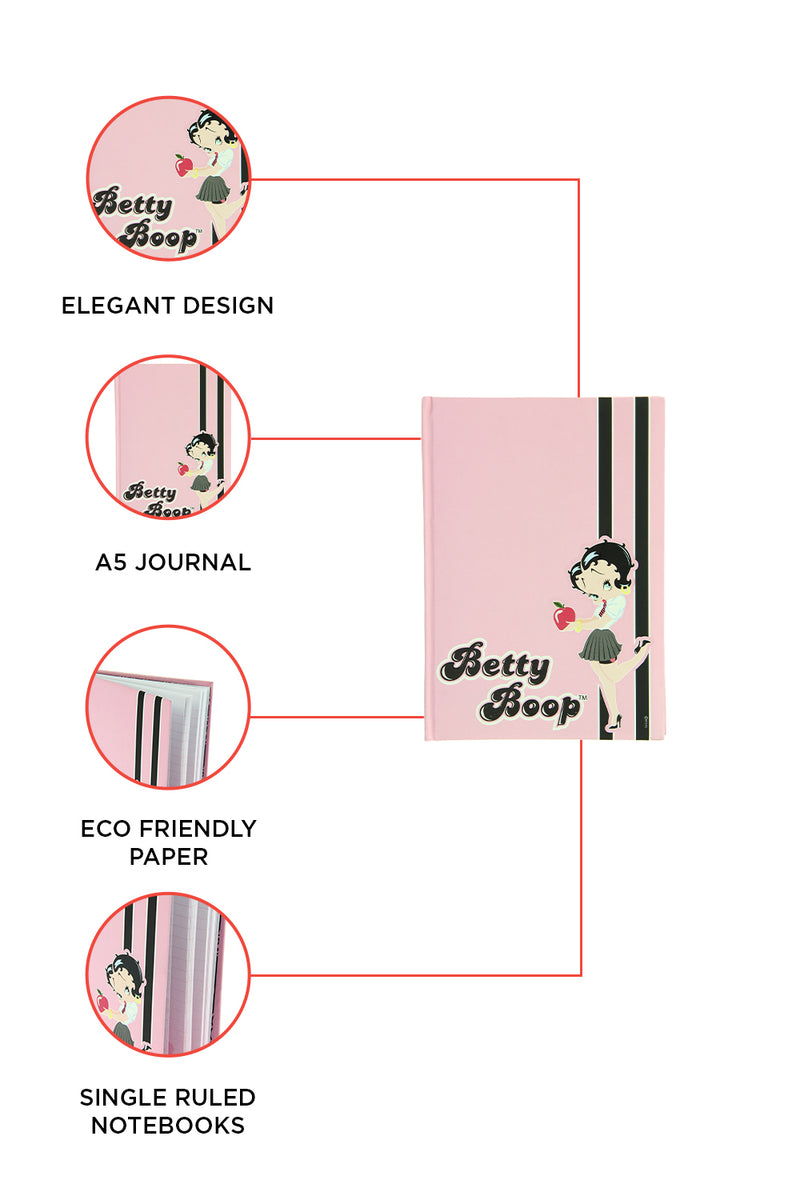 Betty Boop A5 (9X6) Spiral Notebook –Journal