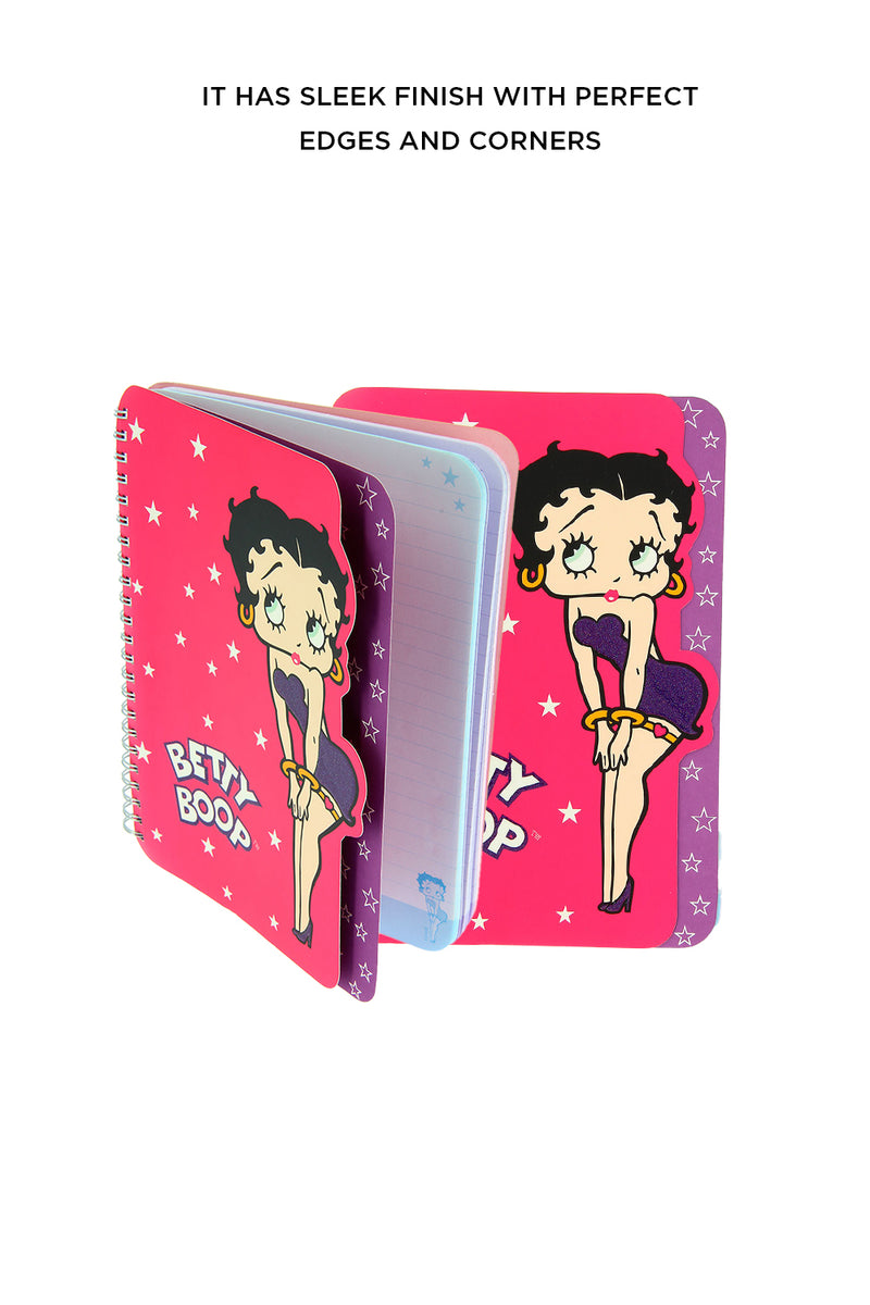 Betty Boop A5 (9X6) Spiral Notebook –Journal