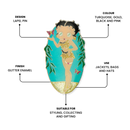 Betty Boop Jungle Queen Lapel Pin 5