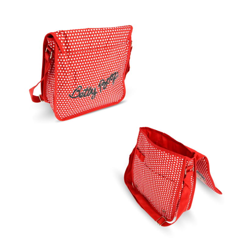 Betty Boop Polka Dot Messenger Bag 2