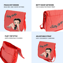 Betty Boop Polka Dot Messenger Bag 7