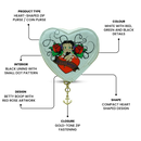 Betty Boop White Biker Coin Purse 5
